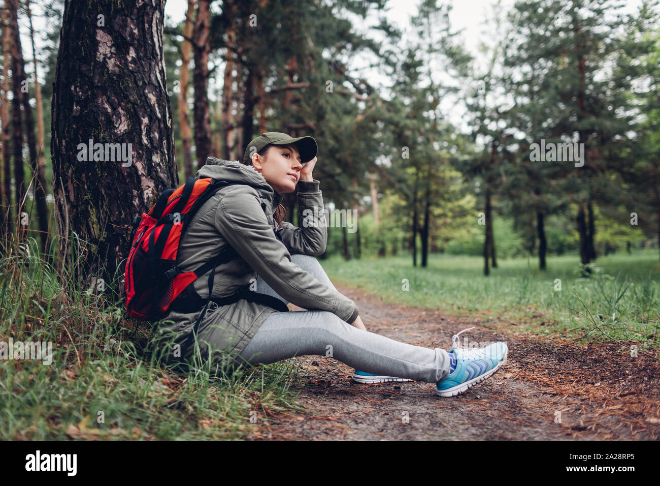Alone In Forest High Resolution Stock Photography and Images - Alamy