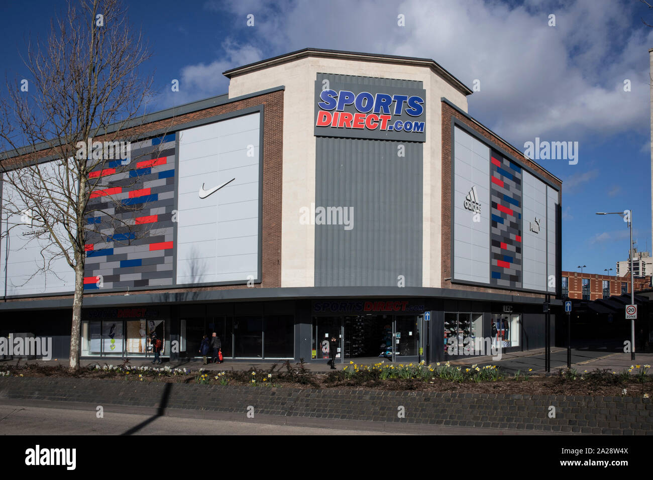 Sports Direct Store at Hull City Centre, East Yorkshire Stock Photo