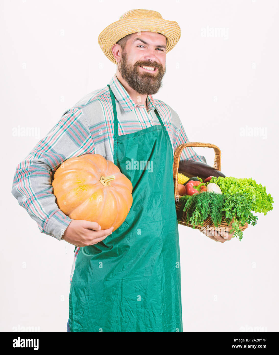 Farmer lifestyle professional occupation. Farming and agriculture