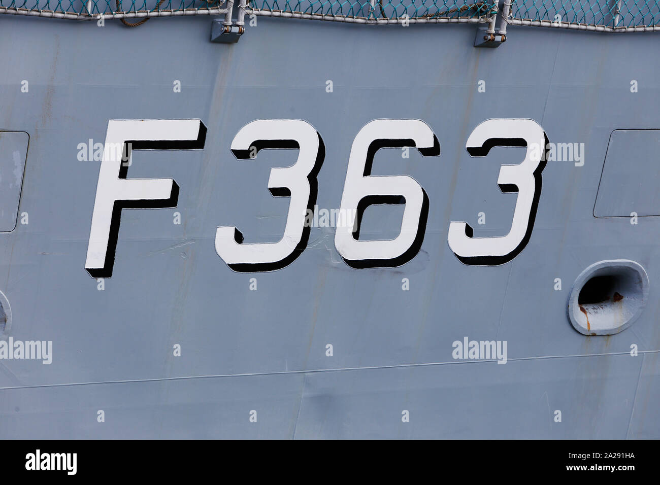 navy ship font numbers