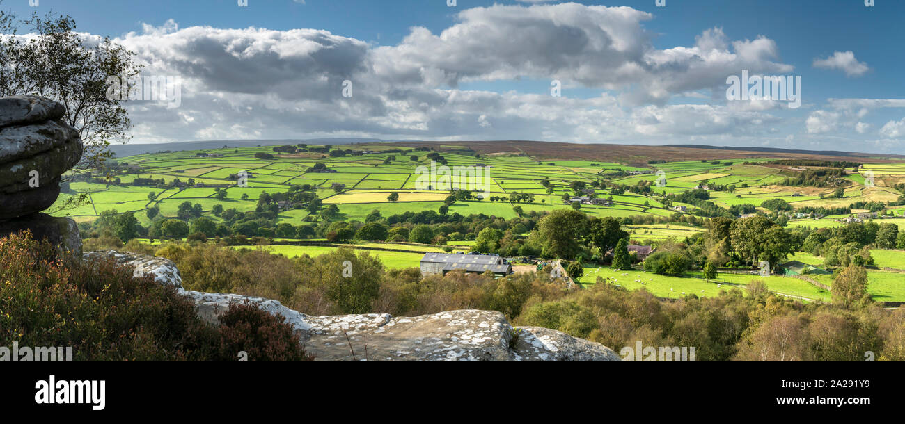 Fellbeck, Nidderdale, The Yorkshire Dales, England. Stock Photo