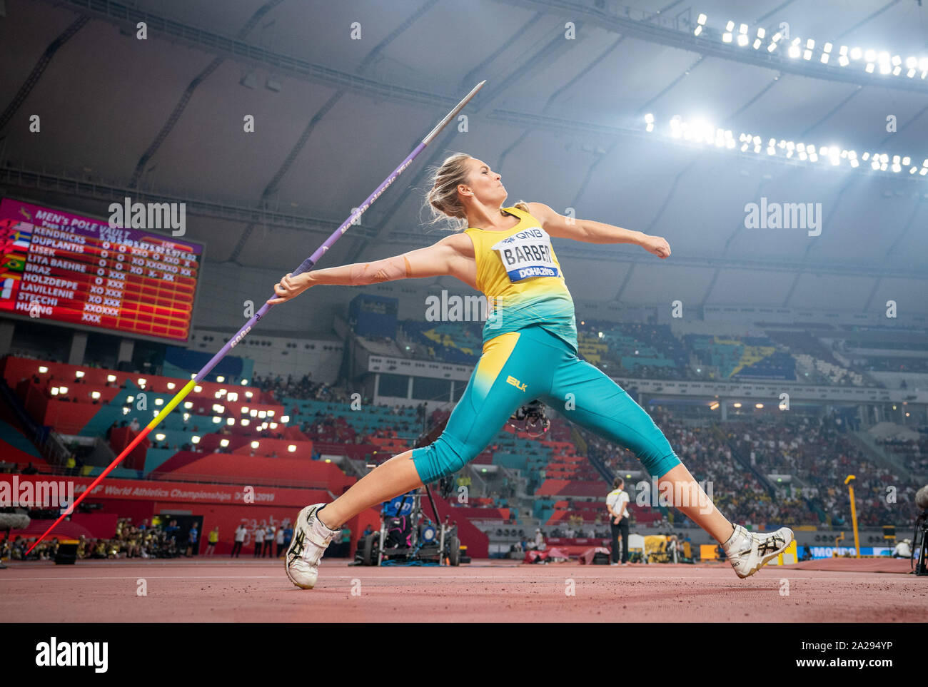 Doha, Qatar. 01st Oct, 2019. Athletics, World Championships, IAAF World