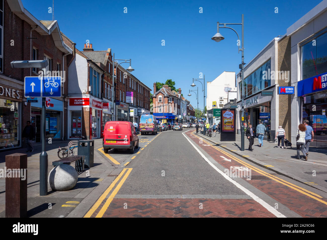 Watford high street hires stock photography and images Alamy