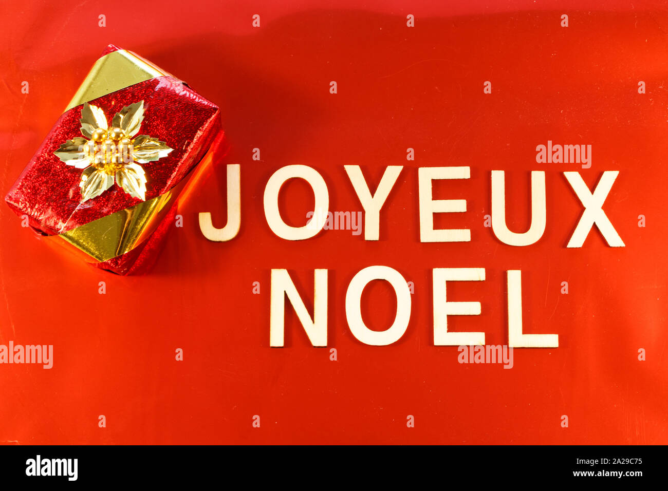 Merry christmas in french hires stock photography and images Alamy