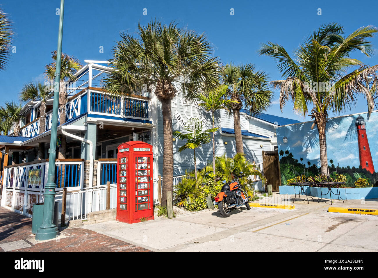 Flagler Avenue New Smyrna Beach High Resolution Stock Photography And Images Alamy
