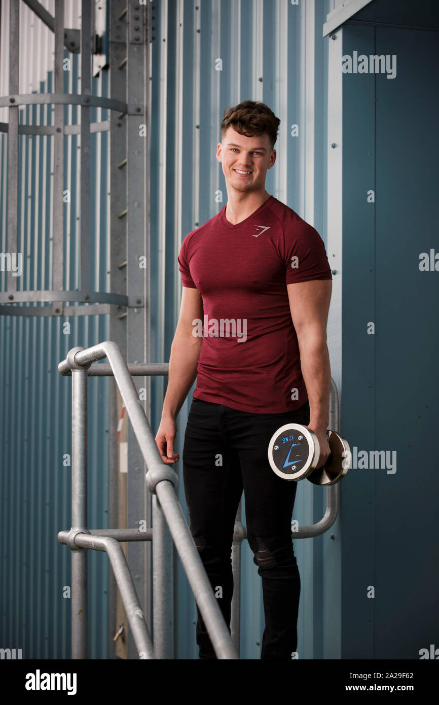 Ben Francis, founder of the gym wear company Gymshark Stock Photo - Alamy