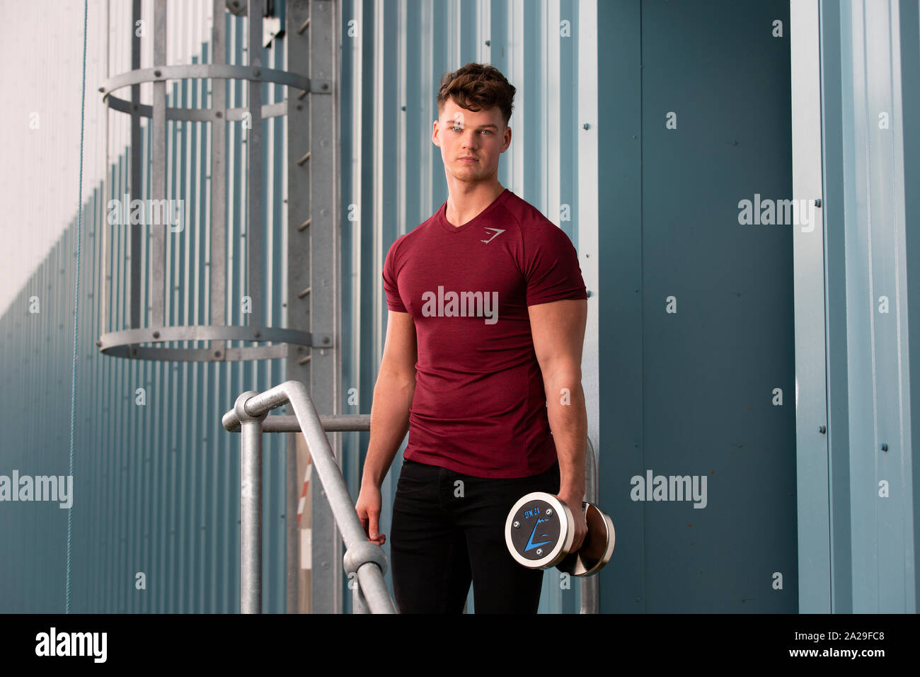 Ben Francis, founder of the gym wear company Gymshark Stock Photo - Alamy