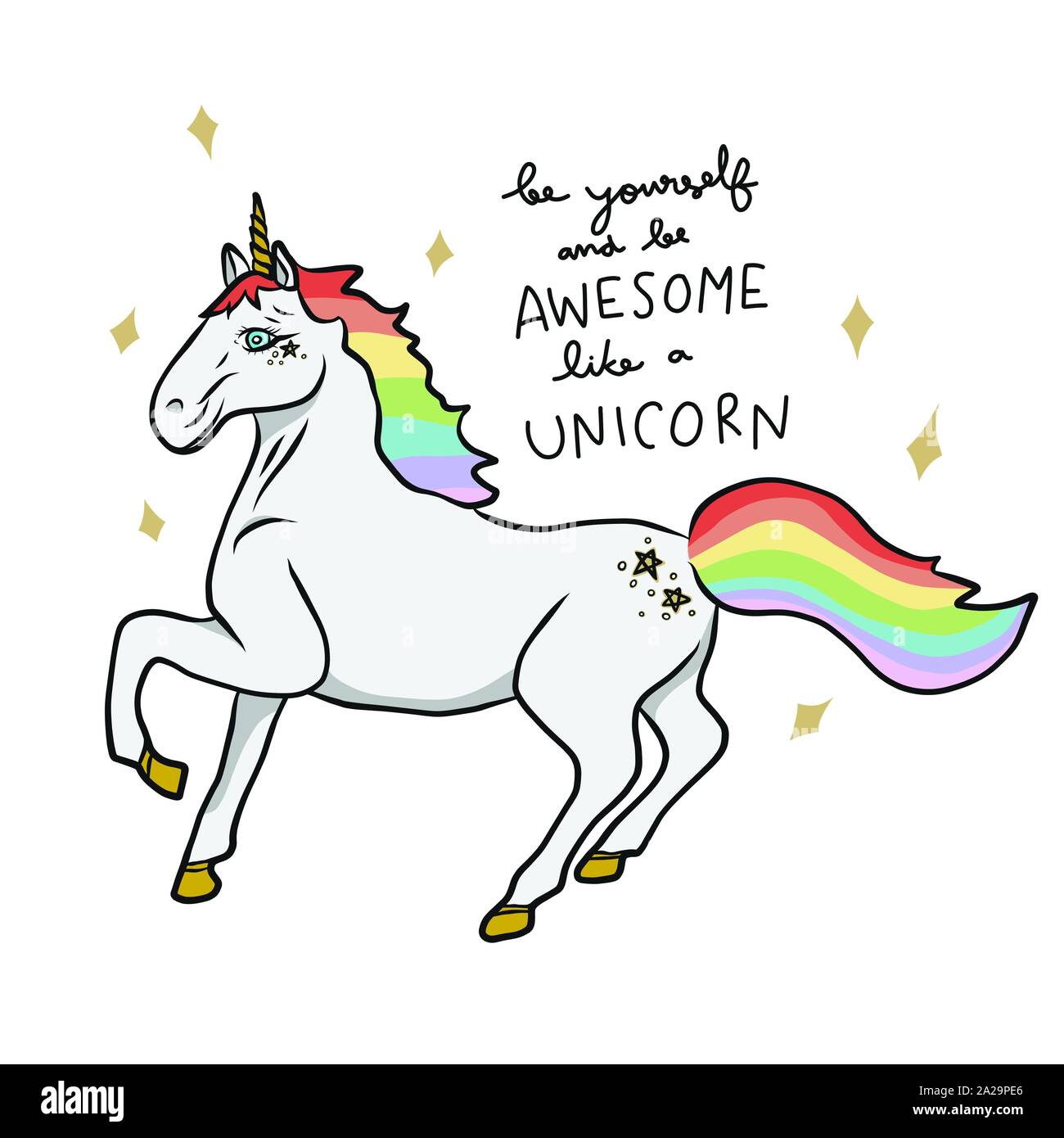 be-yourself-and-be-awesome-like-a-unicorn-colorful-rainbow-unicorn-sparkle-cartoon-vector-illustration-2A29PE6.jpg