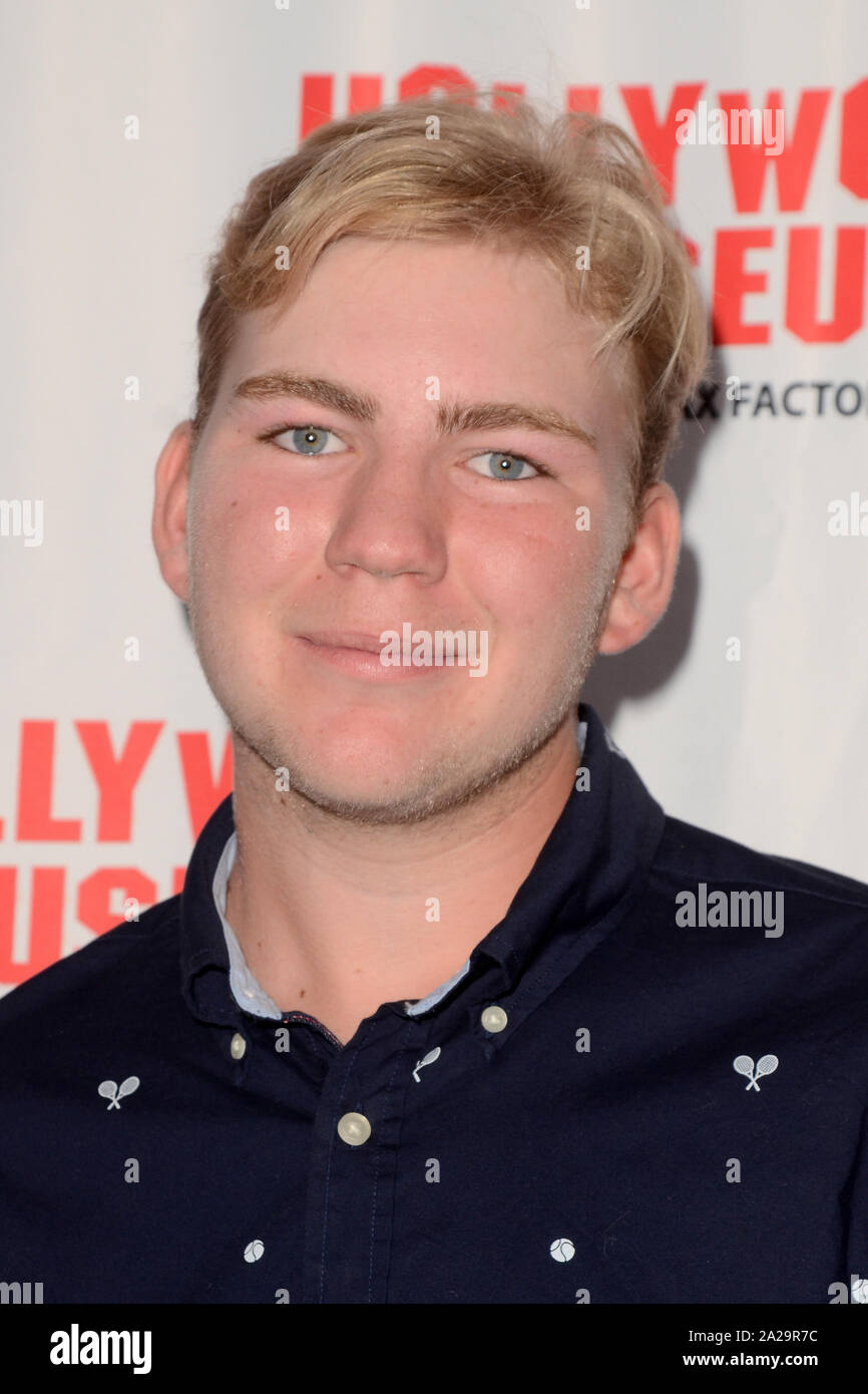 September 25, 2019, Los Angeles, CA, USA: LOS ANGELES - SEP 25:  Connor Dean at the 55th Anniversary of ''Gilligan's Island'' at the Hollywood Museum on September 25, 2019 in Los Angeles, CA (Credit Image: © Kay Blake/ZUMA Wire) Stock Photo