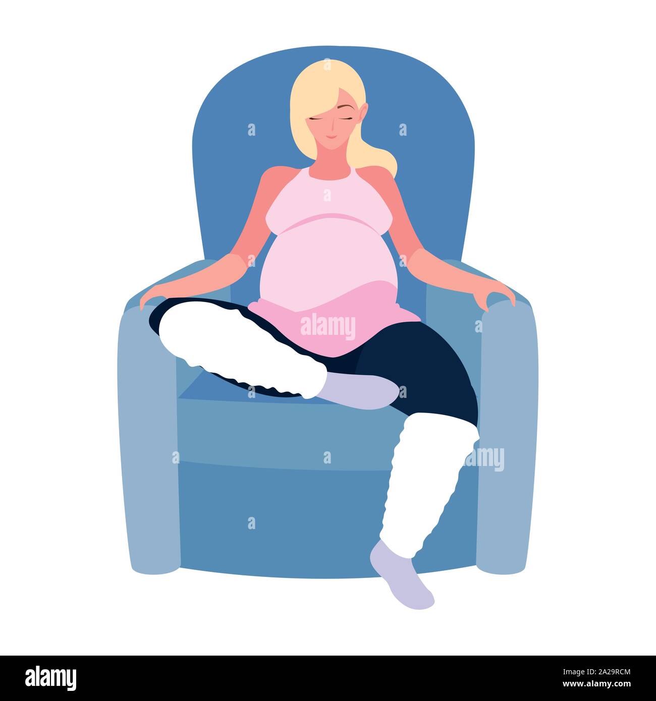 Expecting Mother Vector Pregnant woman design, Mother family love pregnancy maternity expecting ...