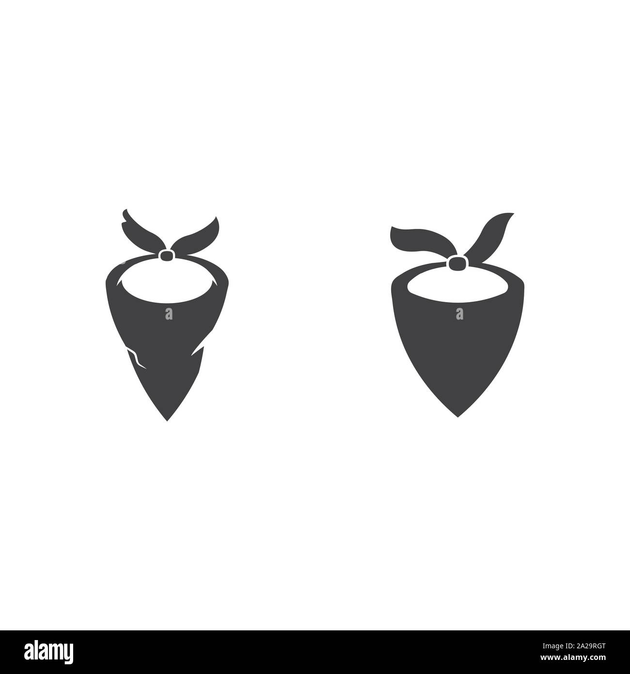 Mask West vector icon illustration design template Stock Vector