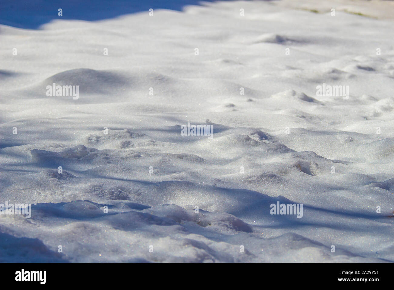 Rough pattern of snow hi-res stock photography and images - Alamy