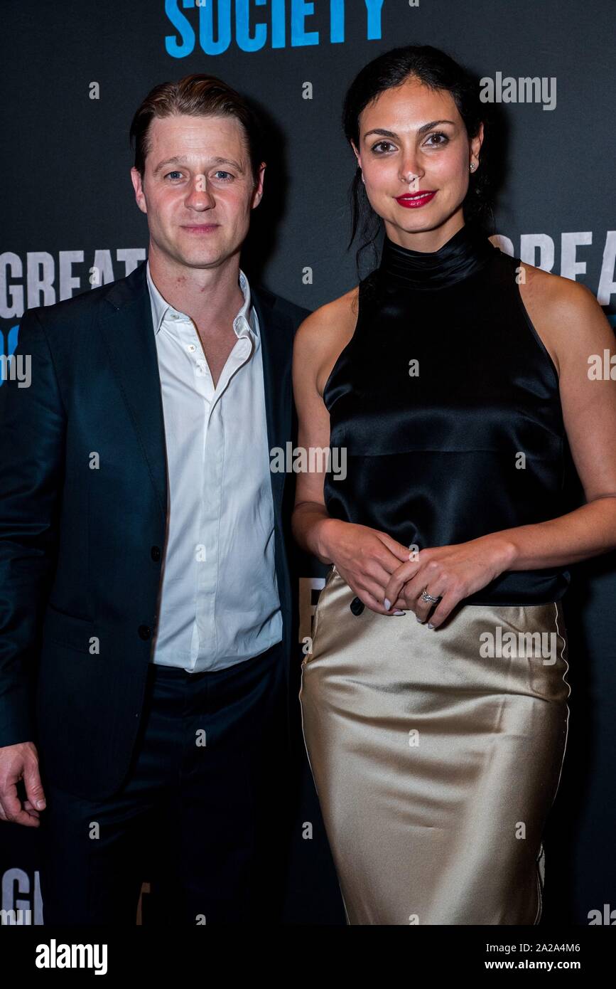 New York, NY, USA. 1st Oct, 2019. Guest, Morena Baccarin at arrivals