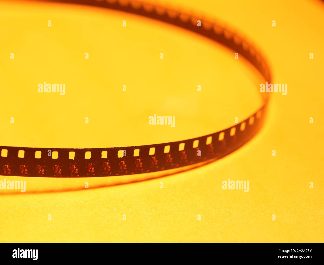 Close up of an Old 8mm film strip Stock Photo - Alamy