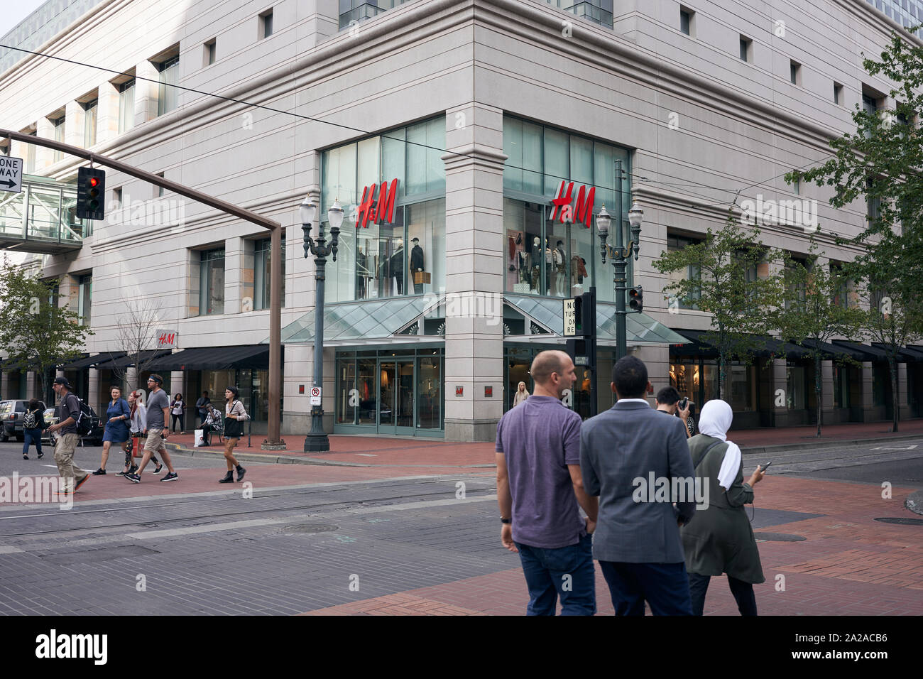 The H&M Store in Pioneer Place in downtown Portland, Oregon, seen on  Friday, Sep 13, 2019 Stock Photo - Alamy