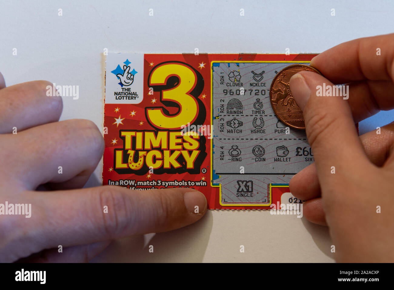 Scratch Cards Uk Stock Photos & Scratch Cards Uk Stock Images Alamy