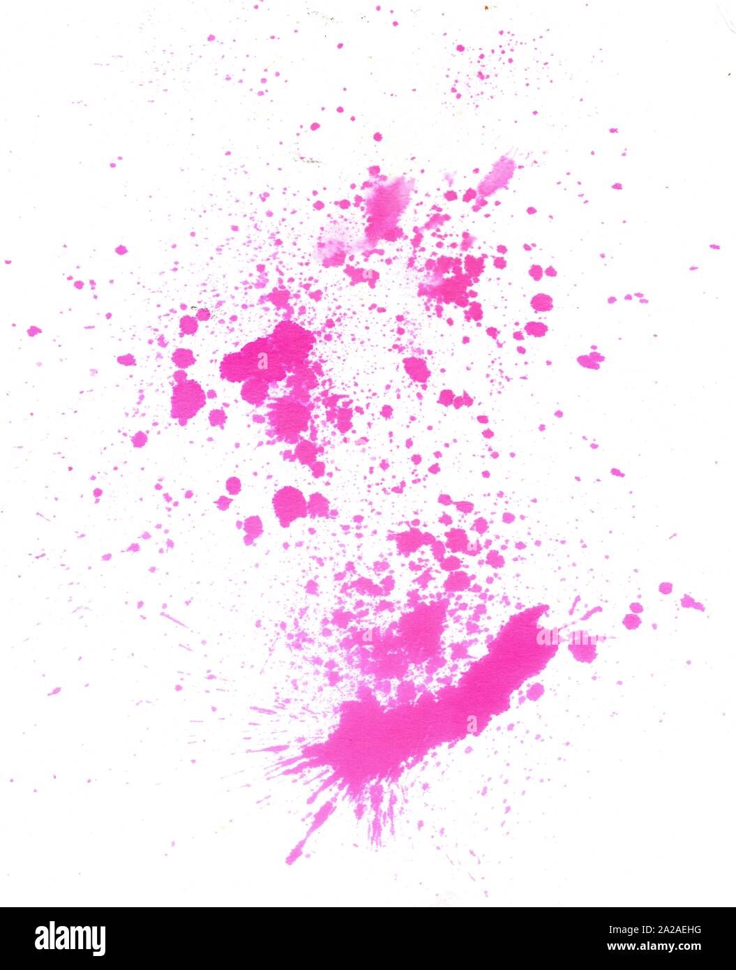 Pink Ink Splatter Background Abstract grunge ink splatters of pink color as background Stock Photo ...