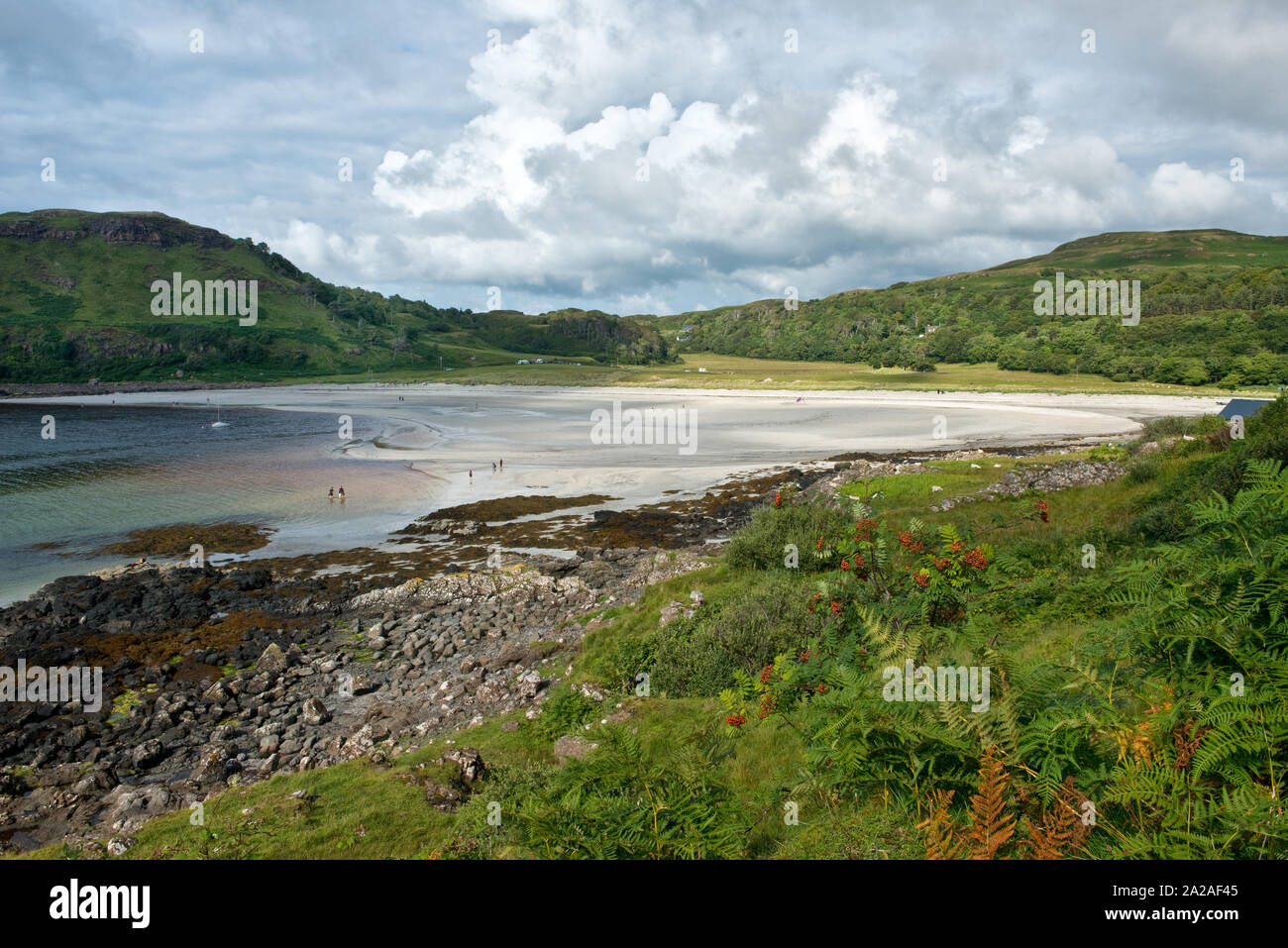 Calgary Bay. Isle of Mull, Scotland Stock Photo