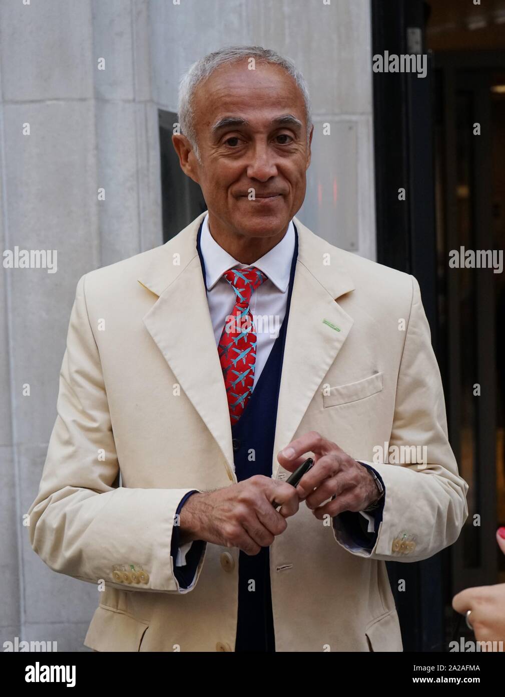 London, UK. 2nd October, 2019. Andrew Ridgeley Singersongwriter former