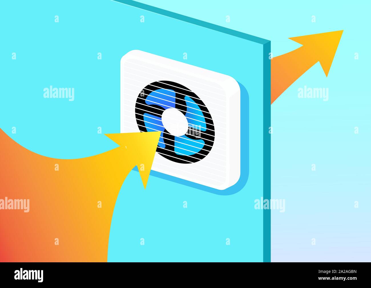 Exhaust fan Stock Vector Images Alamy