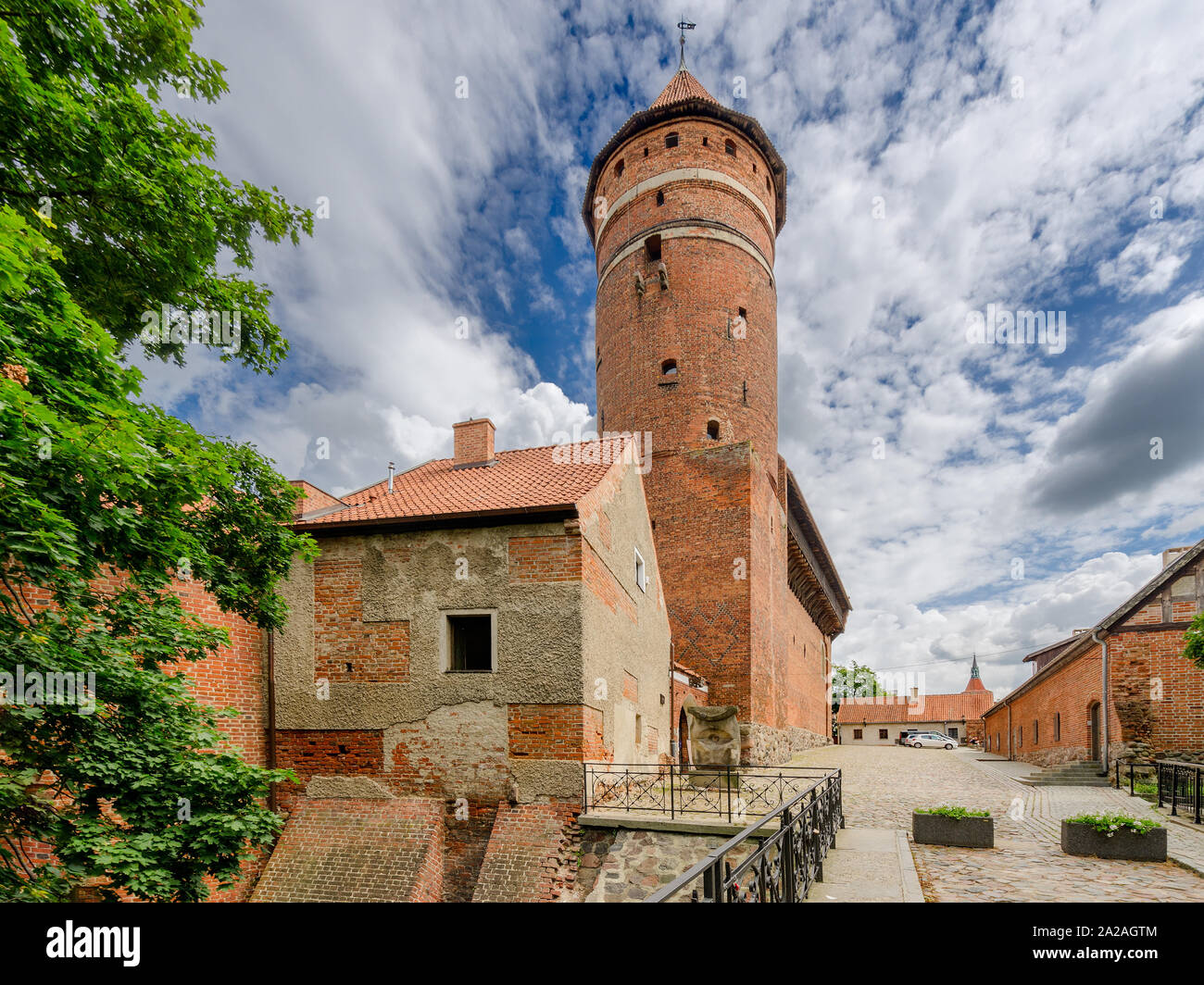 Olsztyn (ger.: Allenstein), Warmian-mazurian province, Poland. 14th ...