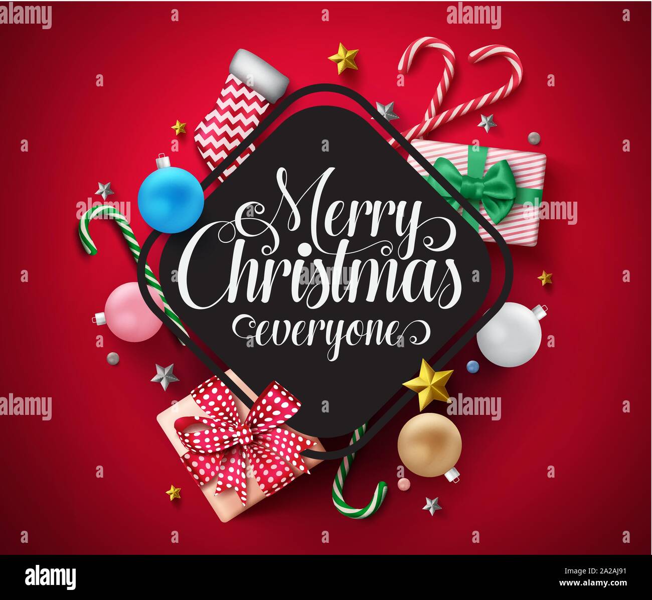 Merry christmas everyone hi-res stock photography and images - Alamy