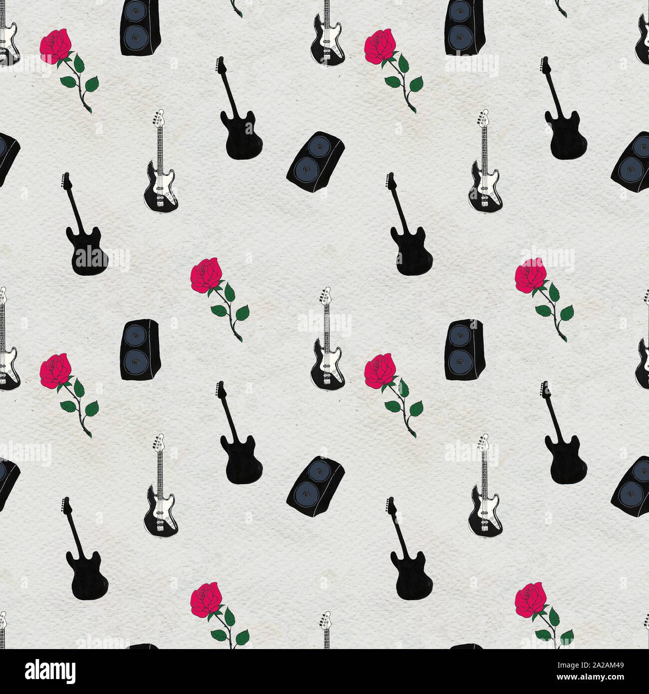 Seamless Rock background. Abstract music modern pattern Stock Photo - Alamy
