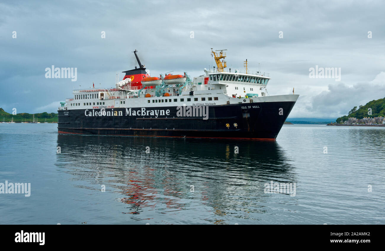 "Isle of Mull" ferry approaching the Oban Ferry Terminal. Oban
