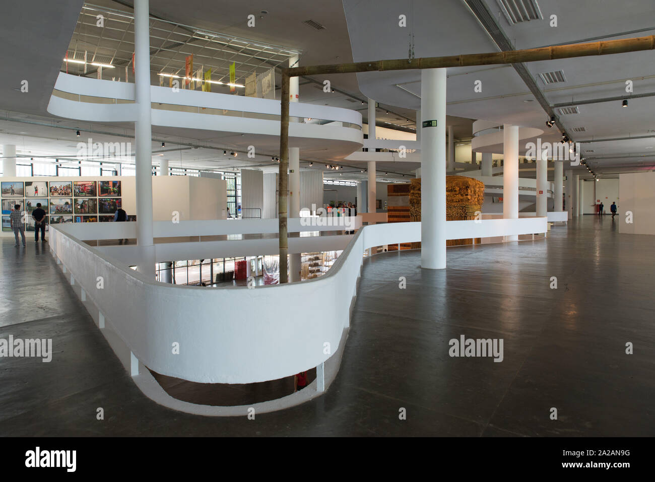 Sao Paulo Museum Of Modern Art Mma In Ibirapuera Park Brazil Stock Photo Alamy