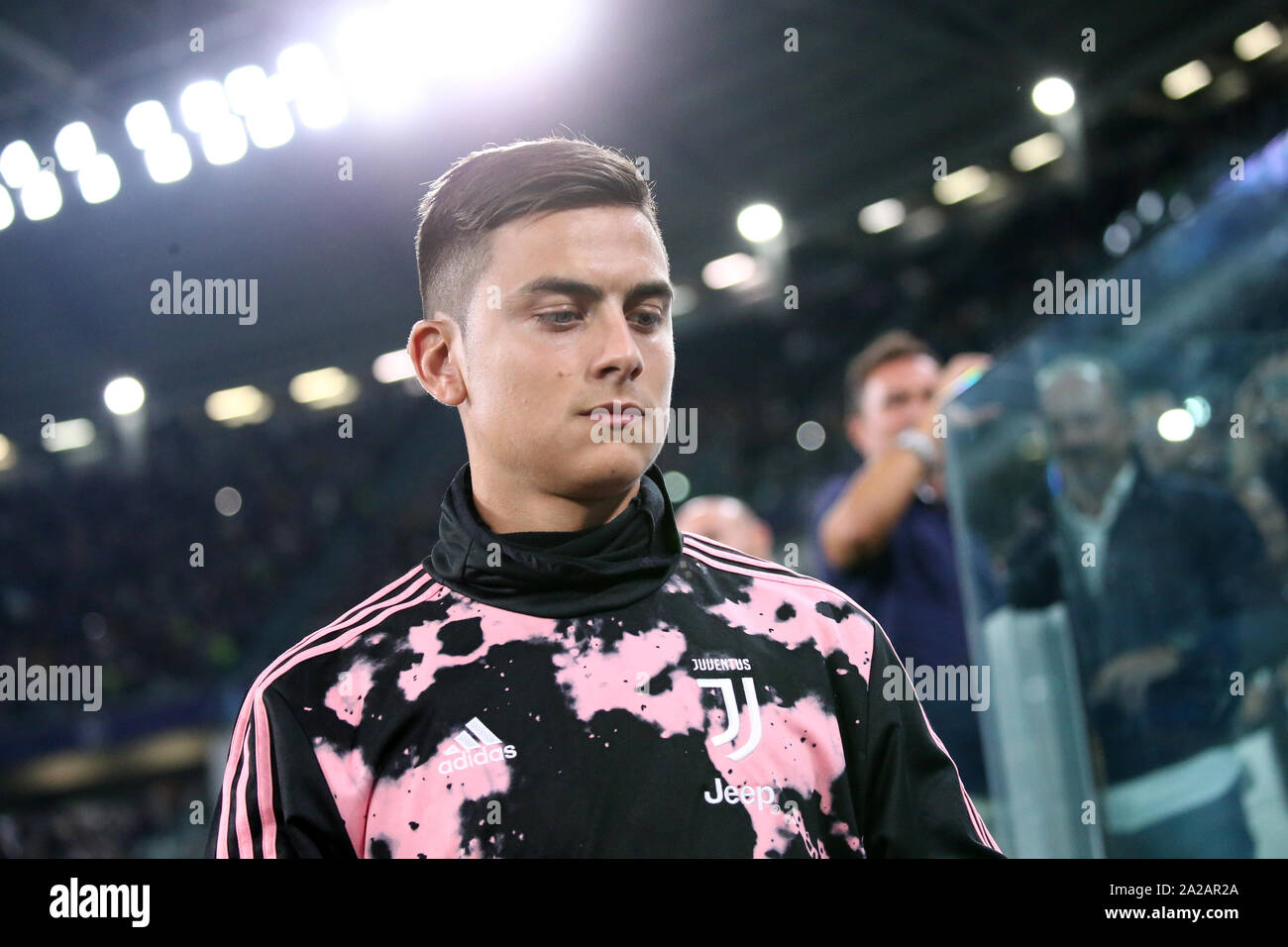 Torino, Italy. 1st October 2019. Uefa Champions League Group D. Juventus Fc  vs Bayer 04 Leverkusen.Paulo Dybala of Juventus FC Stock Photo - Alamy