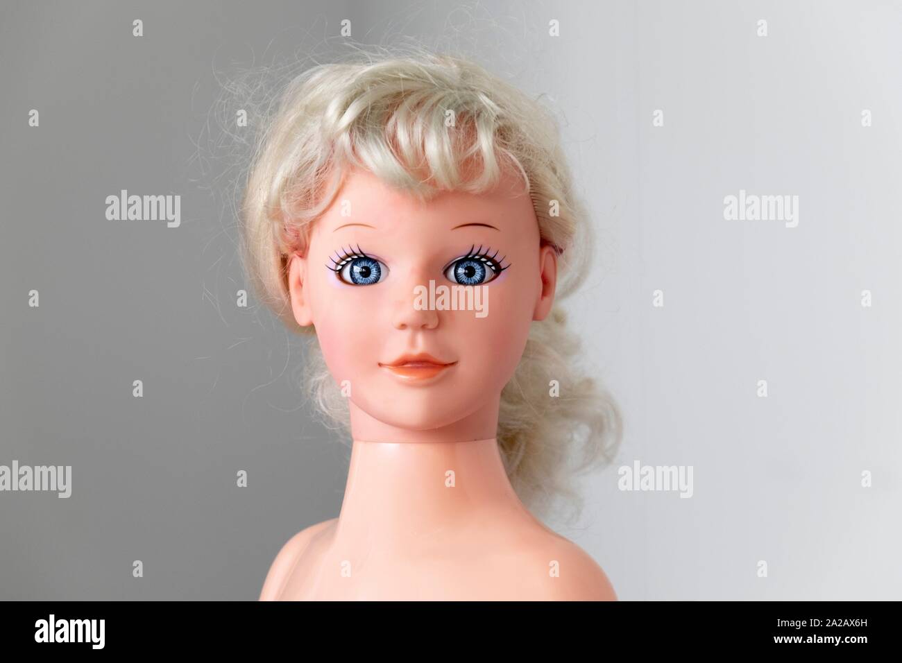 Portrait of a makeup doll Stock Photo Alamy