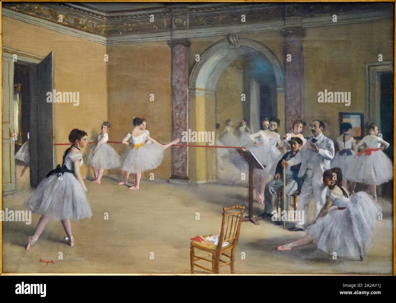 """Le Foyer de la danse á l´Opéra de la rue Le Peletier"", 1872, Edgar