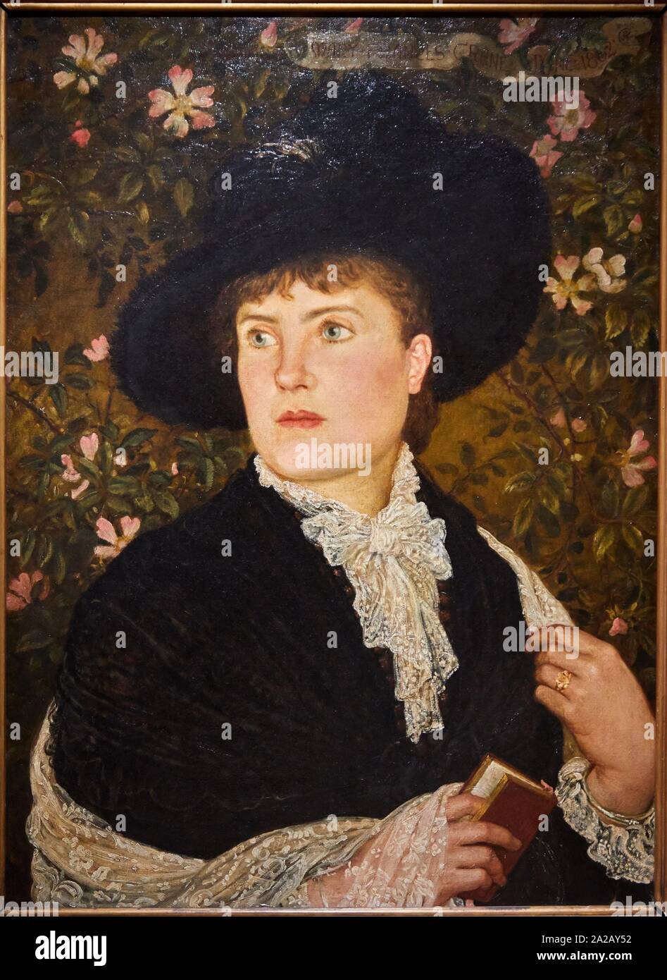 '''Mrs Walter Crane'', 1882, Walter Crane, Musée d'Orsay, Paris, France, Europe Stock Photo