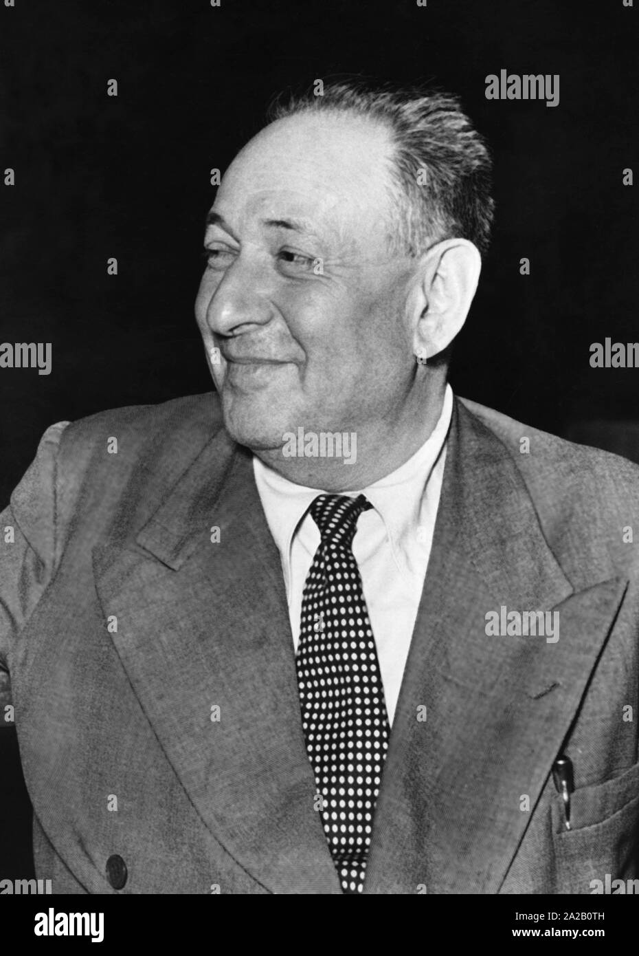 The composer Erich Wolfgang Korngold. (undated photo) Stock Photo