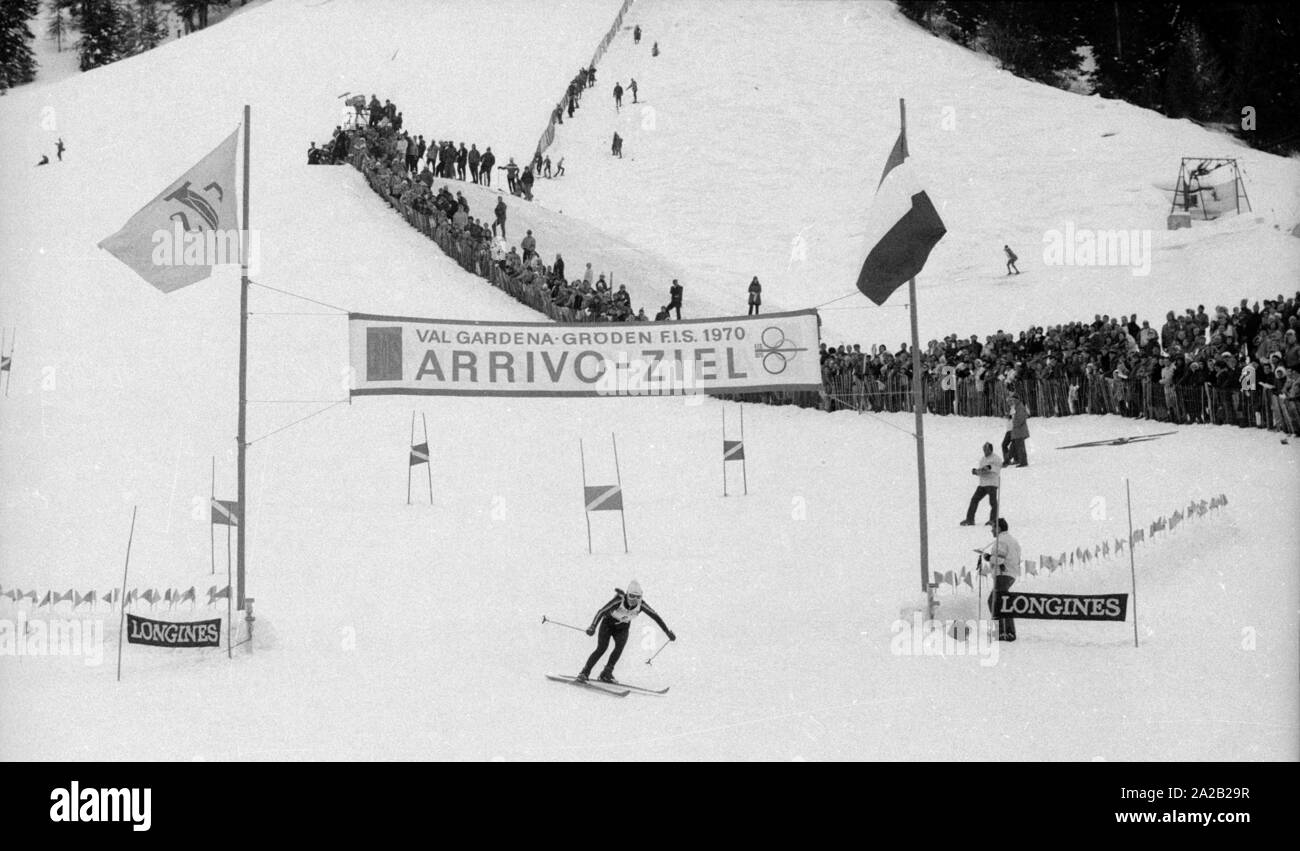 The Alpine World Ski Championships took place in Val Gardena between 7.2.1970 and 15.2.1970, and it had been the only World Cup so far, the results of which were included in the