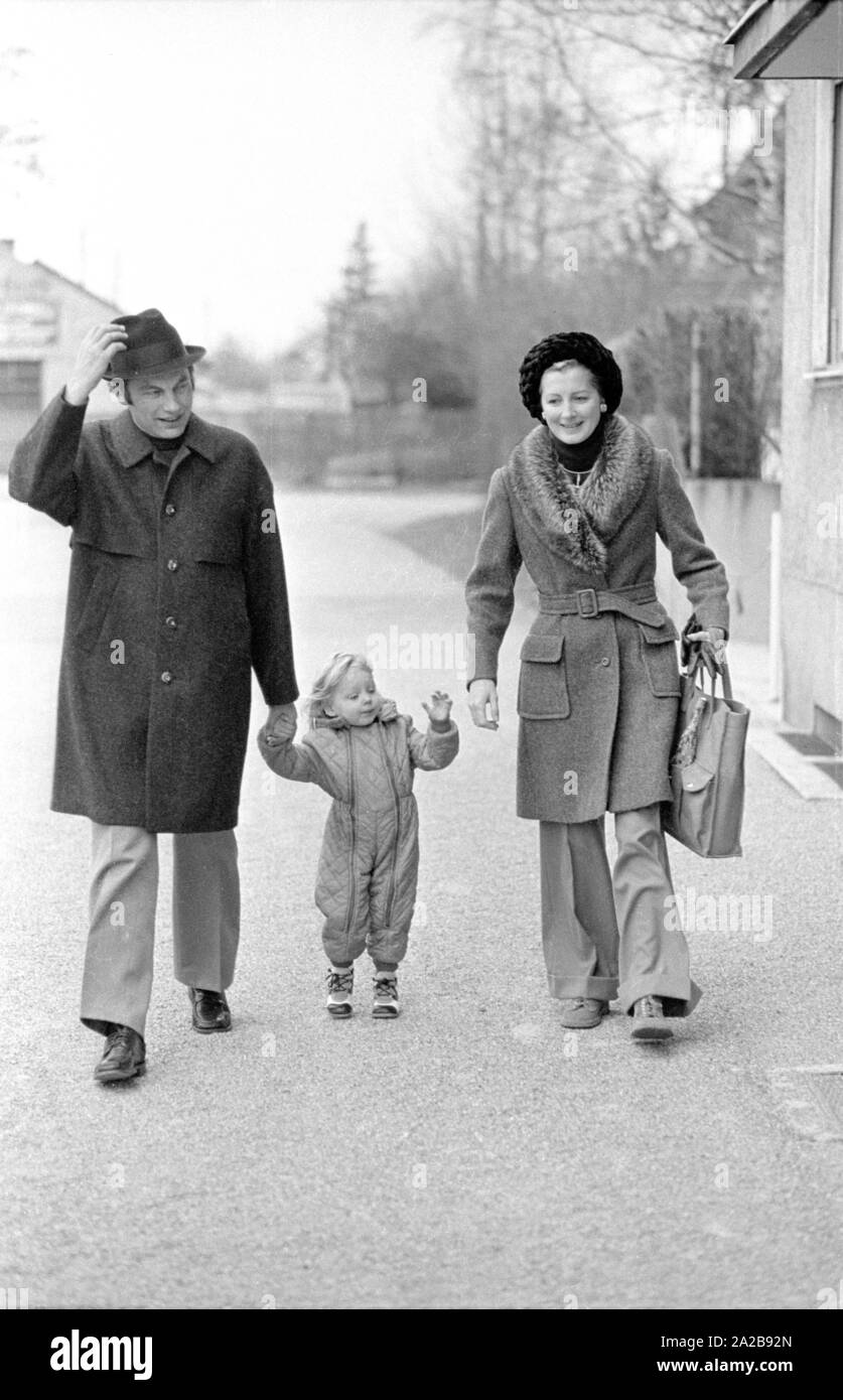 Lord Mayor Kronawitter with wife Hildegard and daughter Isabelle