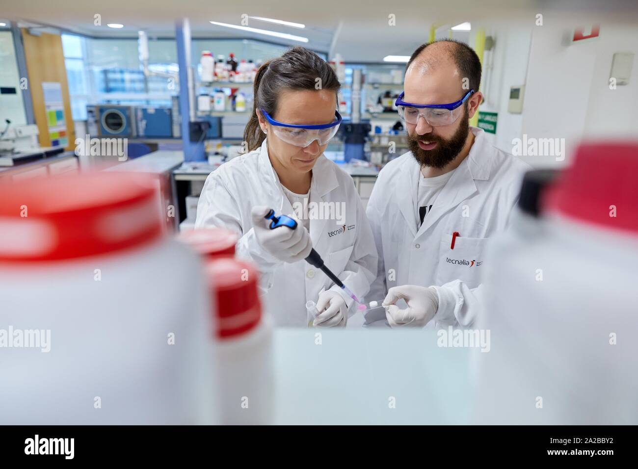 Chemical laboratory, Biomaterials Laboratory, Unit of Health Technology