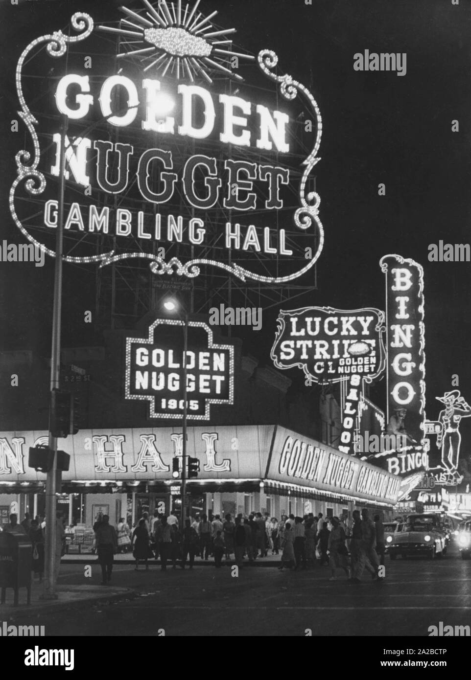 Nugget casino Black and White Stock Photos & Images Alamy