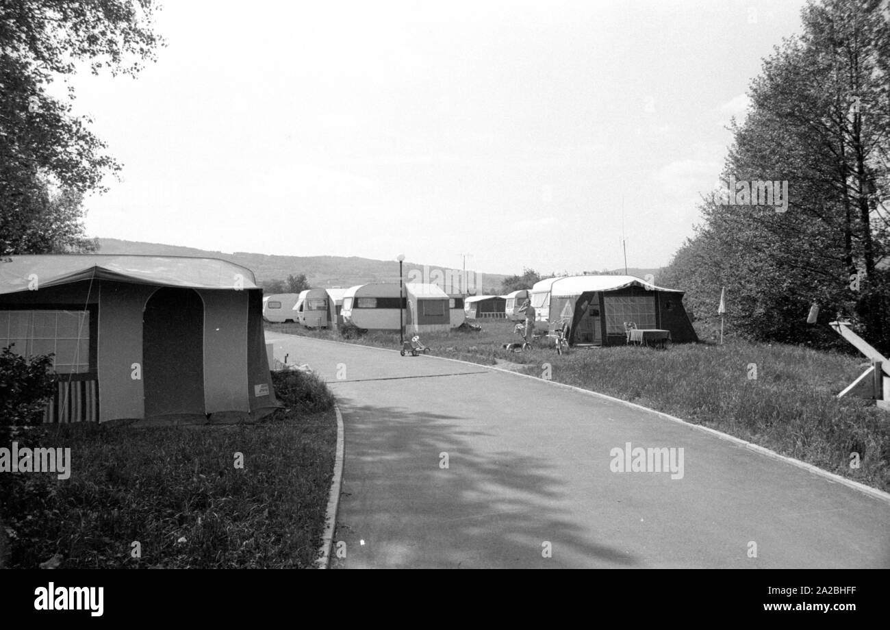 Campsite In The Rhoen Mountains In Germany Stock Photo Alamy Campsite In The Rhoen Mountains In Germany Stock Photo Alamy