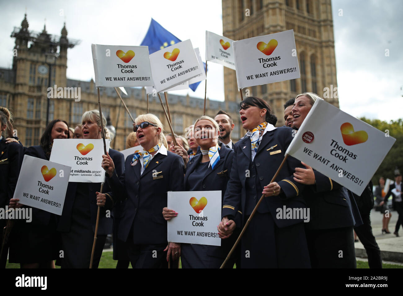 Thomas Cook Protest Thomas Cook Protest High Resolution Stock Photography and Images - Alamy