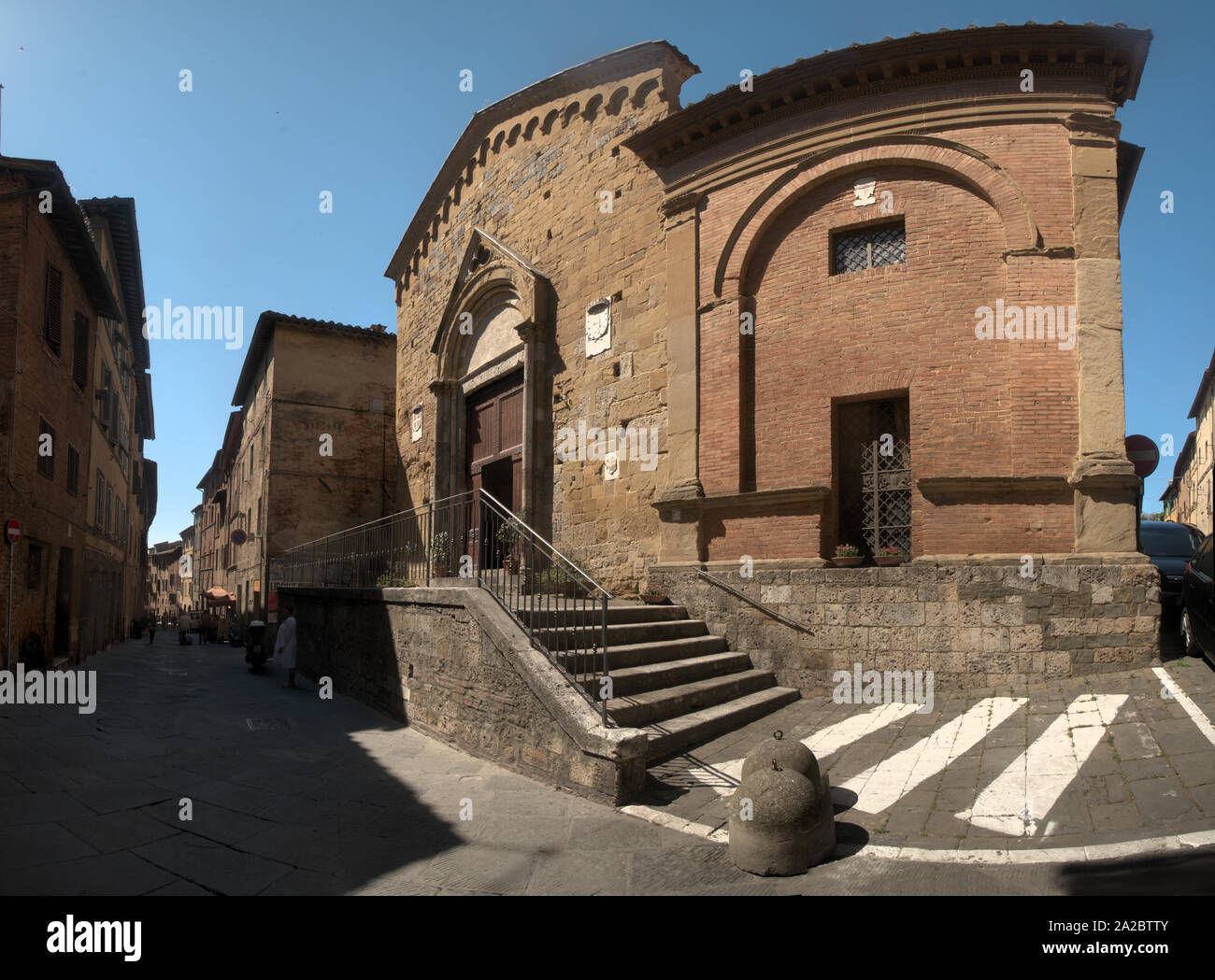 The church of San Pietro alla Magione in Siena Stock Photo Alamy