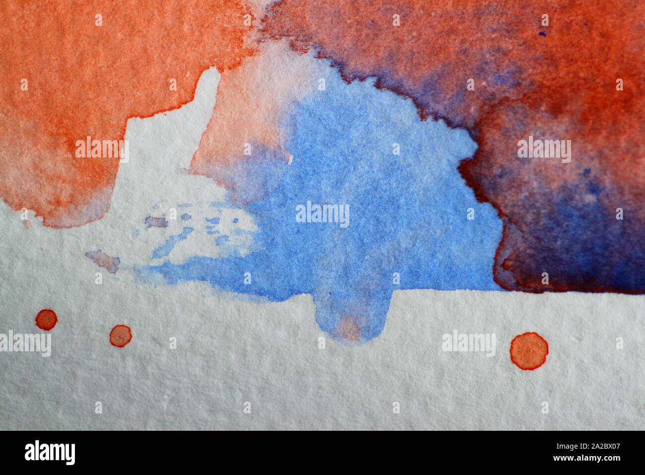 Abstract watercolor background. Macro. Stock Photo