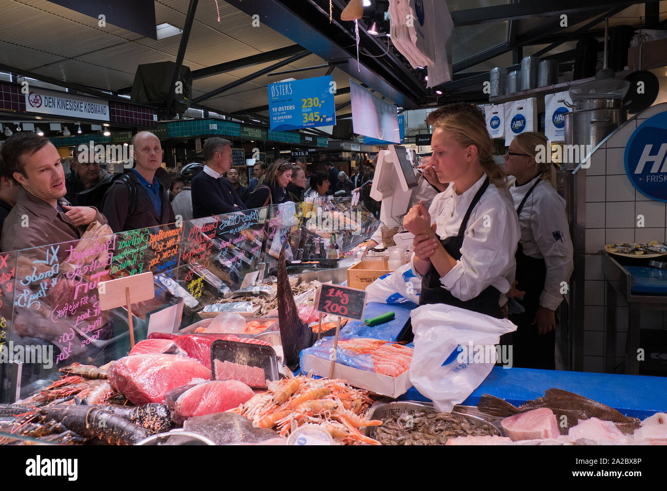 Fish market copenhagen denmark in hires stock photography and images