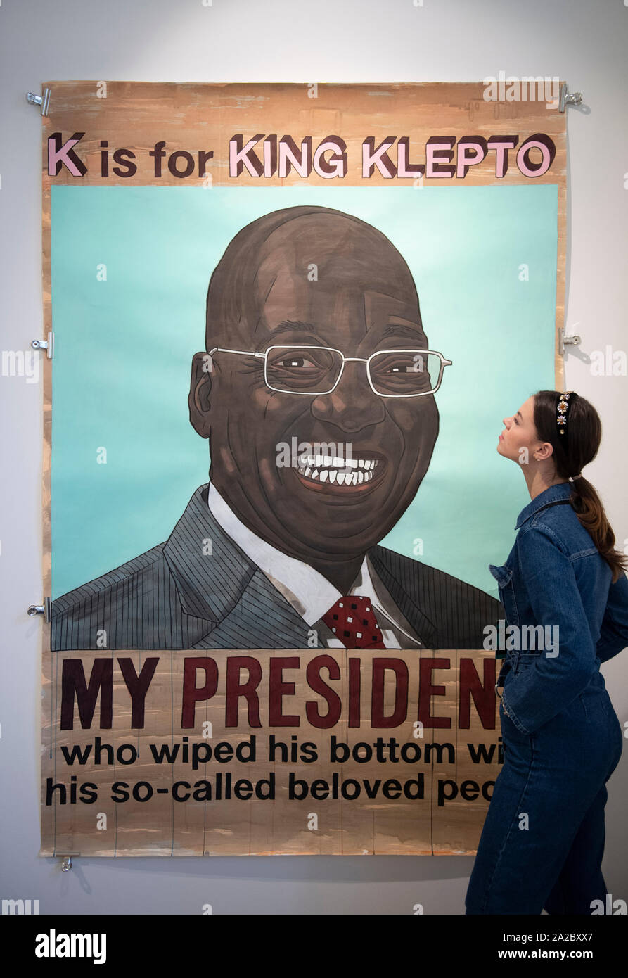 Somerset House, London, UK. 2nd October 2019. 154 Contemporary African