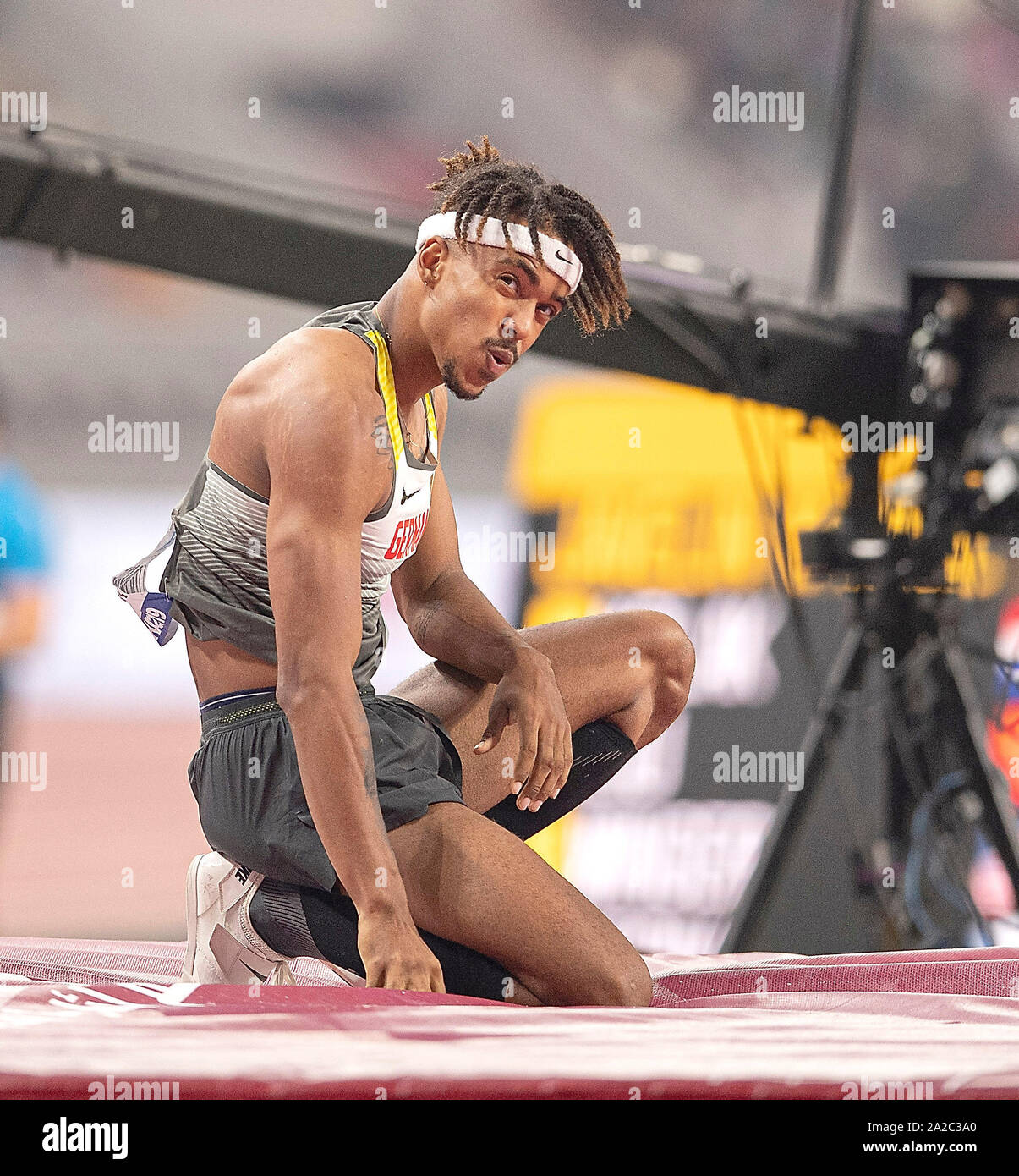 Bo Kanda LITA BAEHRE (Germany / 4.Platz) facial expressions, final pole