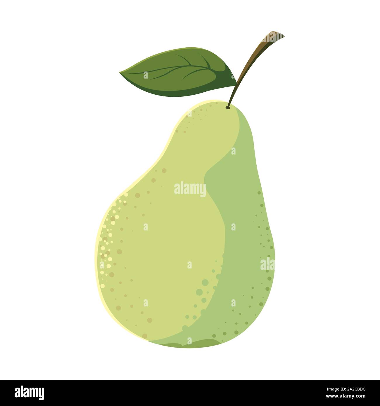Pear design, Fruit healthy organic food sweet and nature theme Vector ...