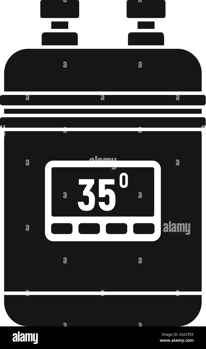 Boiler icon. Simple illustration of boiler vector icon for web design ...