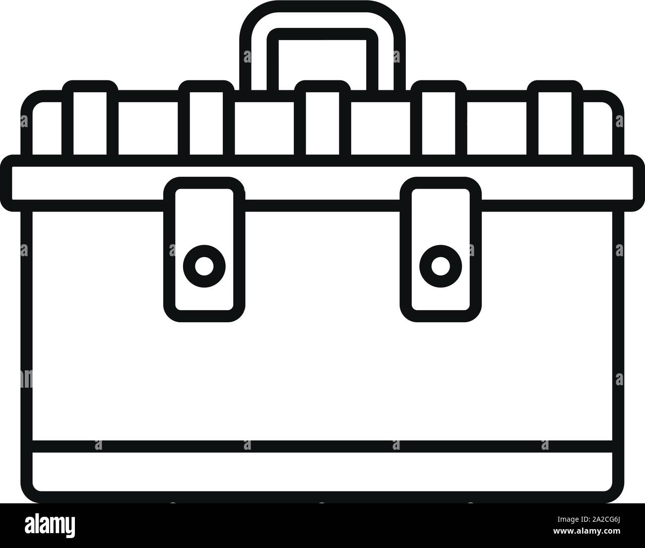 Tool Box Clip Art Outline