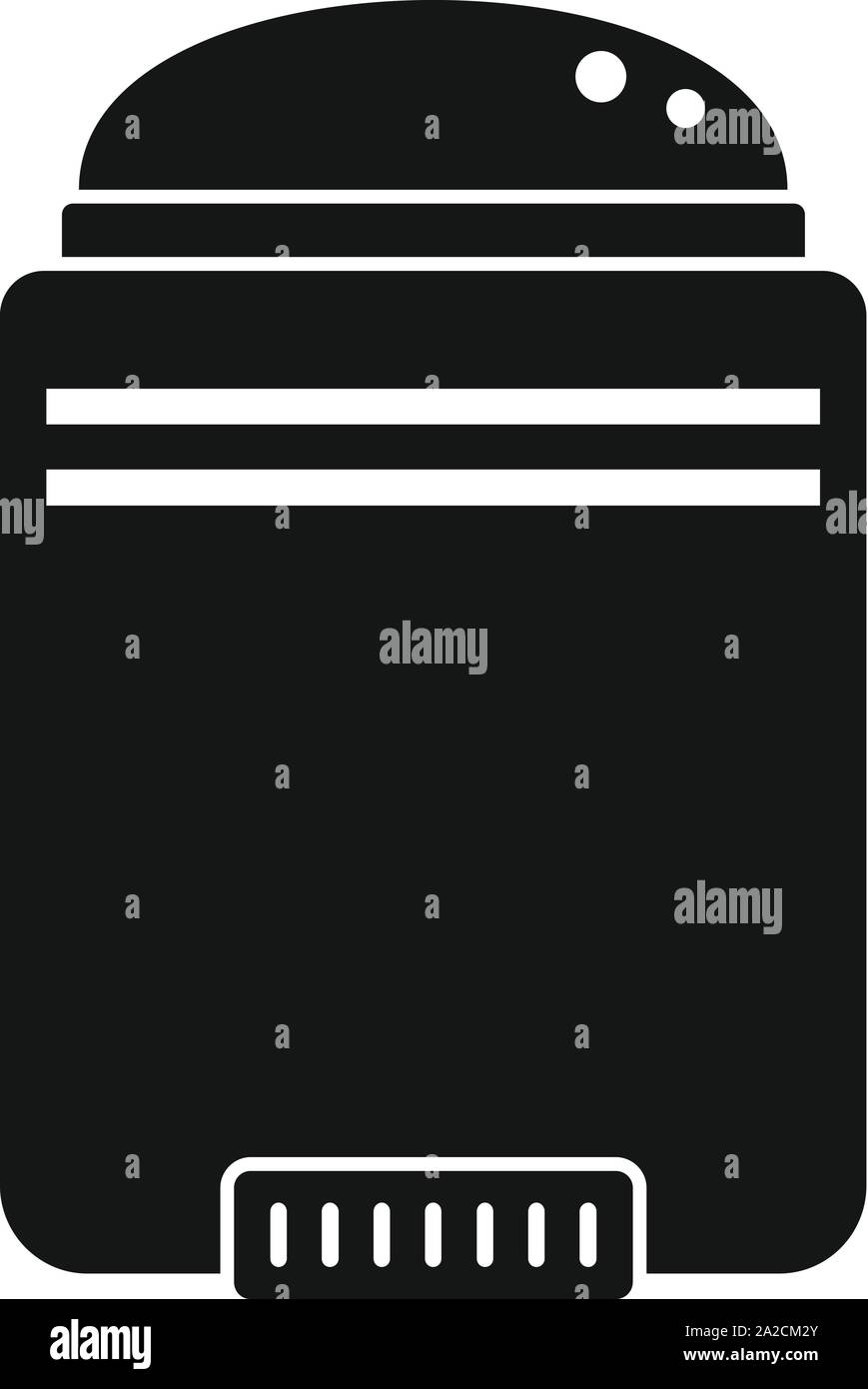 Antiperspirant icon. Simple illustration of antiperspirant vector icon