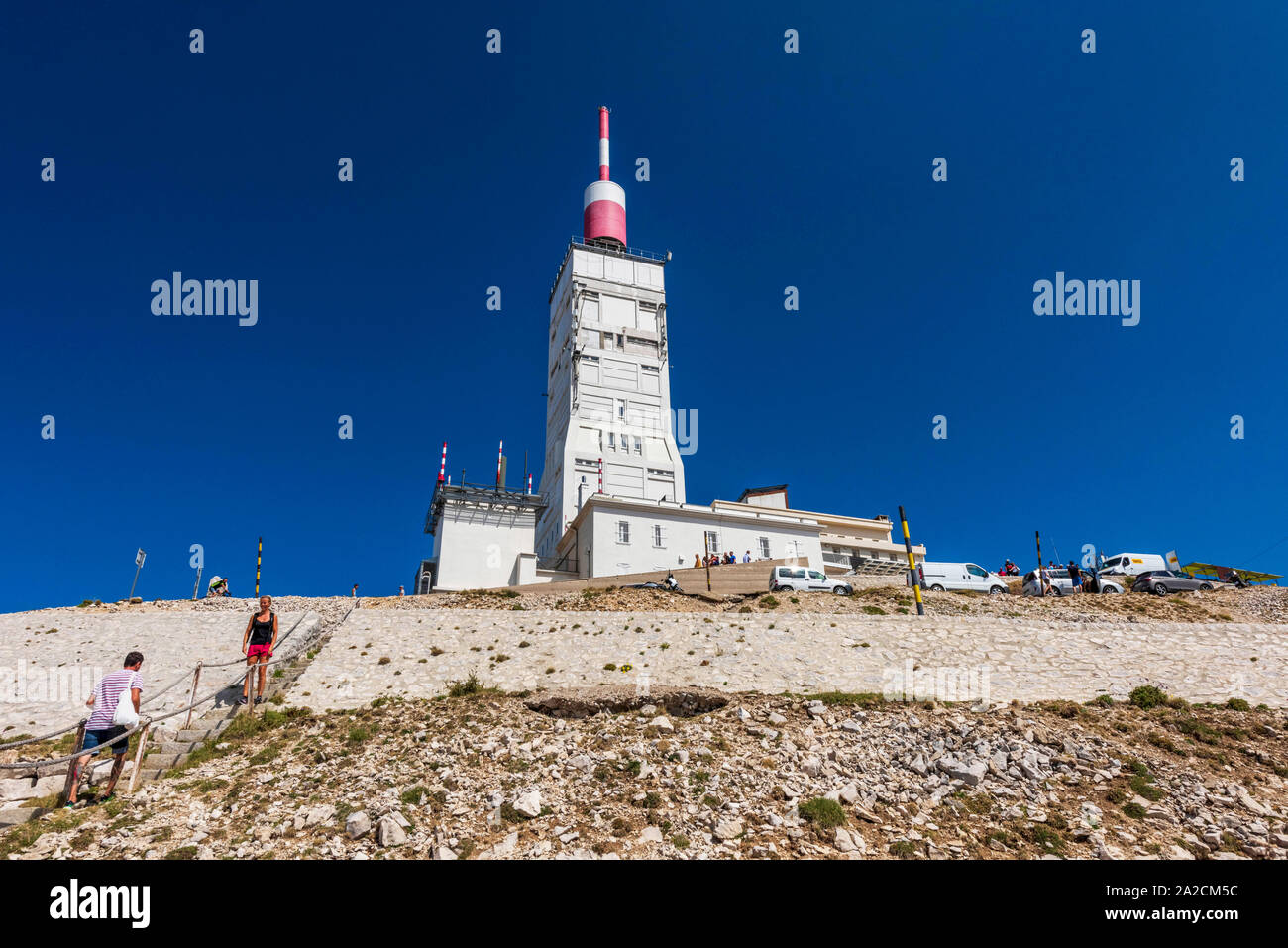 Belvédère Sud Du Mont Ventoux Stock Photo Alamy